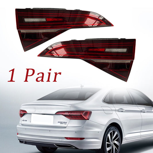 1Pair Rear Bumper Inside Tail Light Brake Light for VW for JETTA /SAGITAR 2019-2021