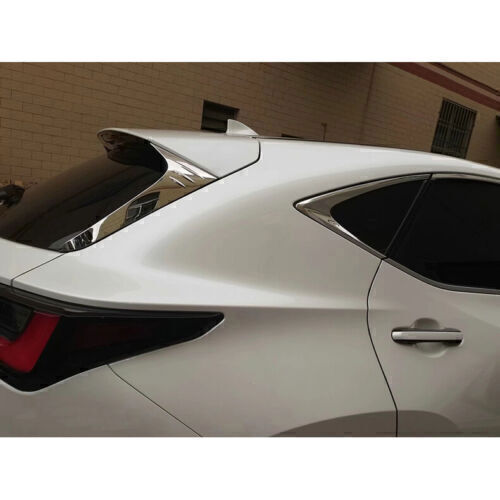 2X Chrome Rear Wing Side Spoiler Cover Decor for Lexus NX 250 350/h 450h+ 22-24