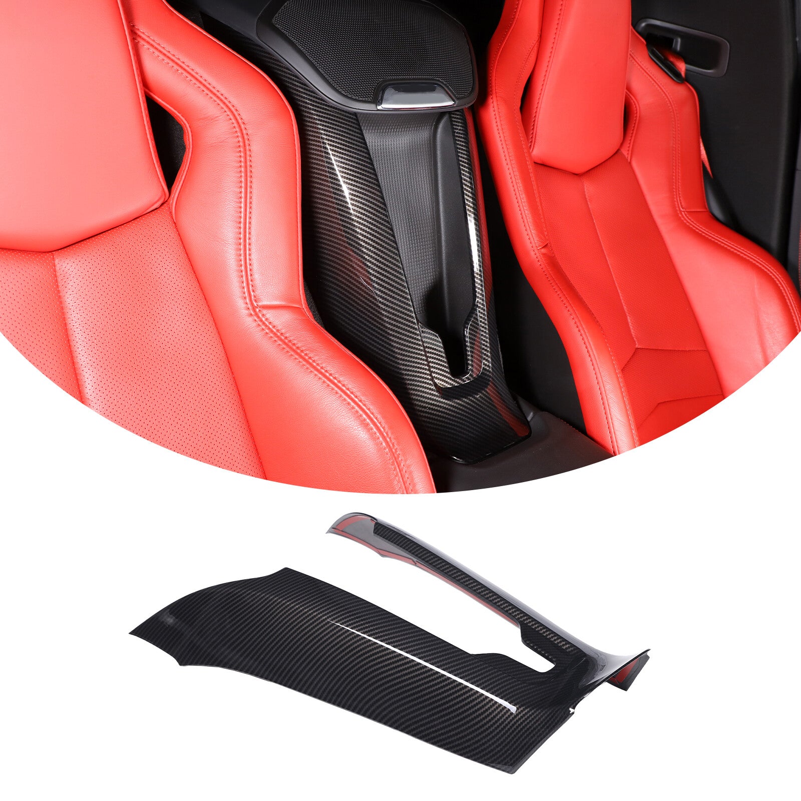 ABS smoked black taillight trim cover for BMW X4 2019-2024
