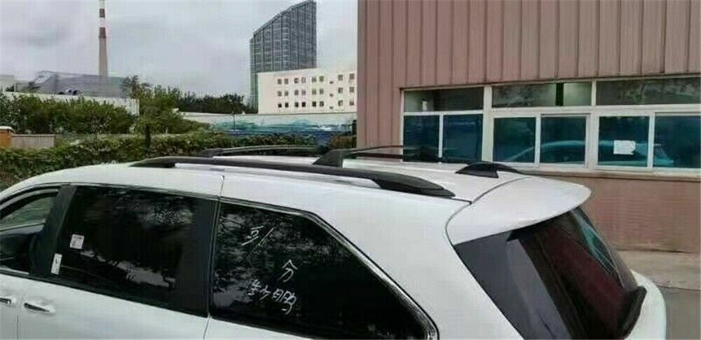 for Toyota for Sienna 2021-2023 XL40 Black Car Roof Rail Racks Side Rail Bar Cargo