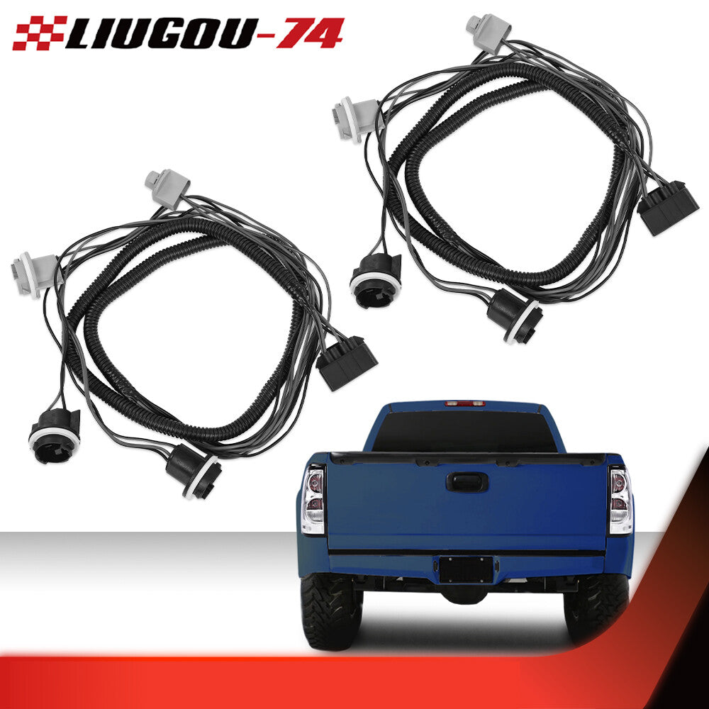 Suitable for Chevrolet Silverado 1500 2500 HD 3500 hybrid taillight wiring harness LHRH 1 pair