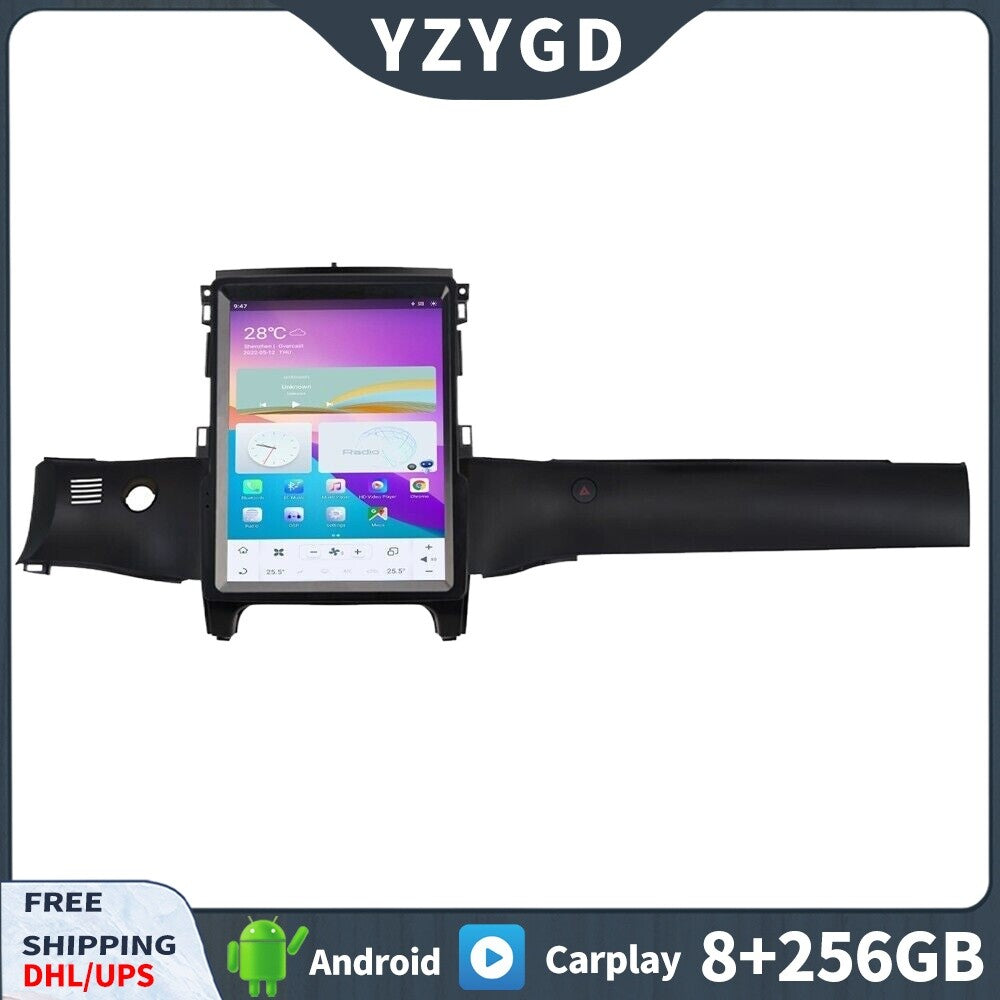 for Ford Ranger 2018-2020 Stereo Android Car Radio CarPlay Receiver Screen 256GB