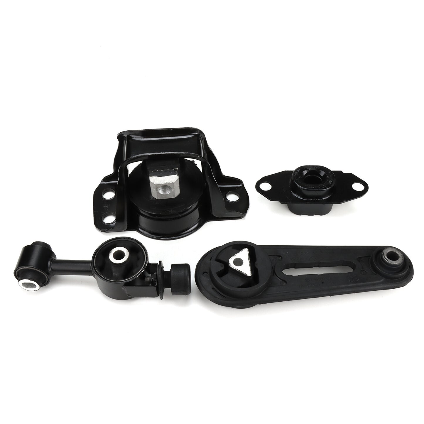 Set 4PCS for Nissan Cube Tiida Versa 1.8L Black Engine Motor Mounts Trans Mount
