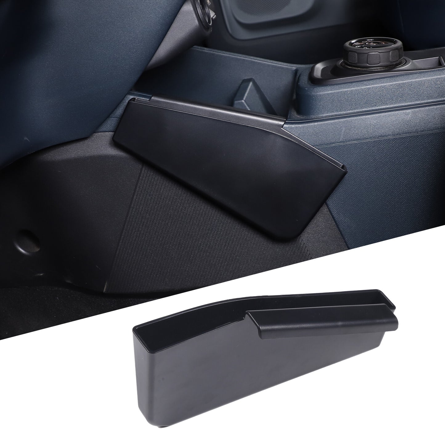 2-Pack Carbon Fiber Front Fender Side Vent Socket Covers for Ford Maverick 2022-23