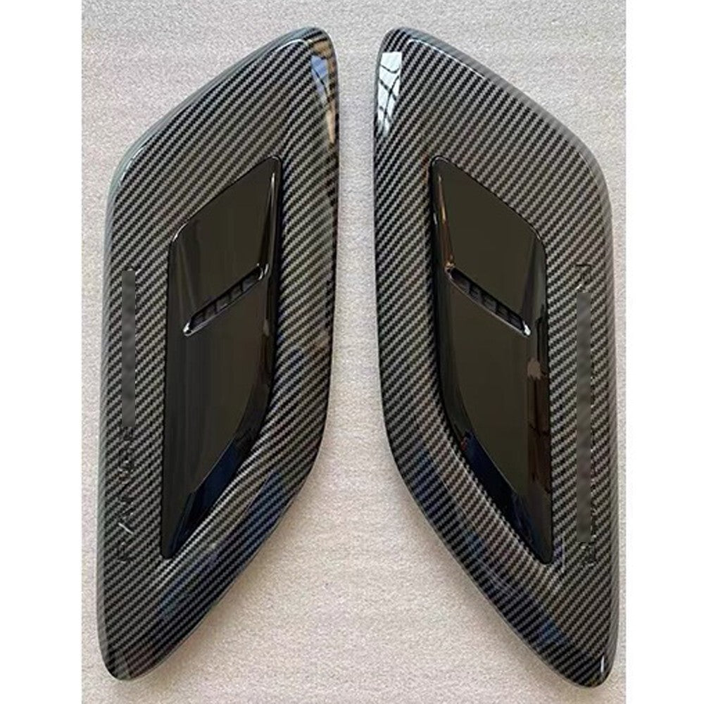 Carbon Fiber Style Front Vent Body Kits Trim Fit for Range Rover Sport 2018-2022