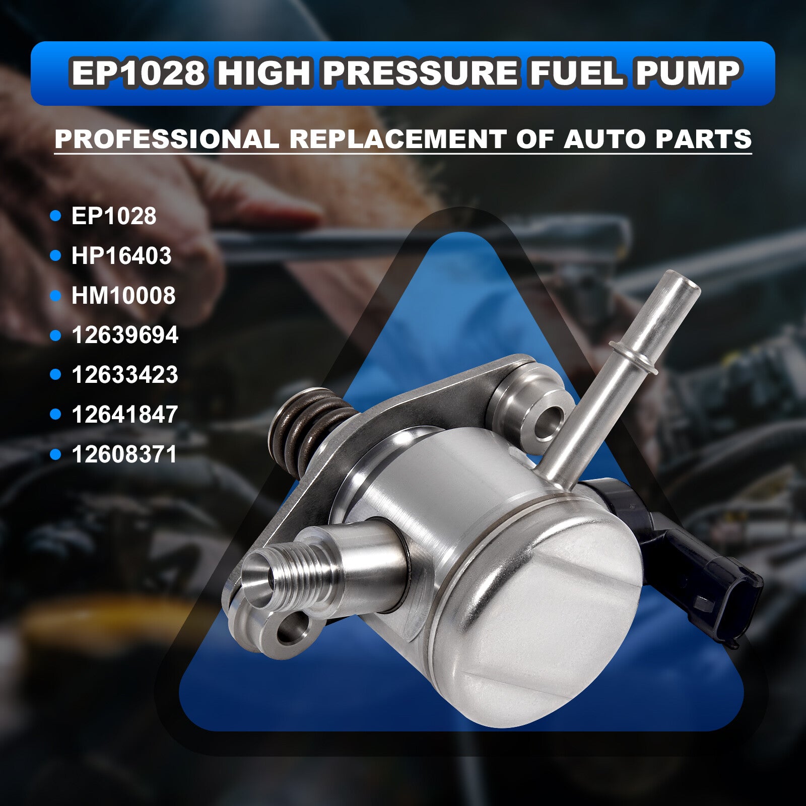 High-pressure fuel pump suitable for Jimny for Buick for Chevrolet Terrain 2.4L 2010-2017 12641847