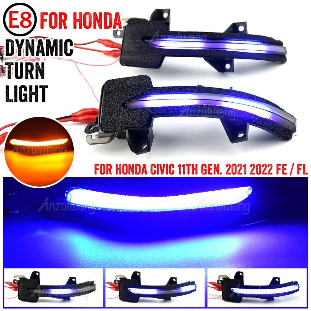 Dynamic Turn Signal Light for Honda for Civic 11th Gen. 2021 2022 FE / FL