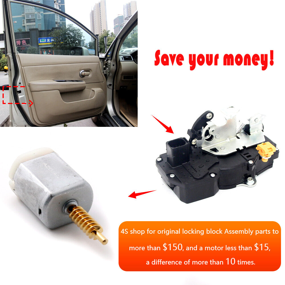 Automotive door lock motor actuator suitable for Infiniti QX56 2004 - 2010 and FX45 / FX35 2003 ~ 2008.