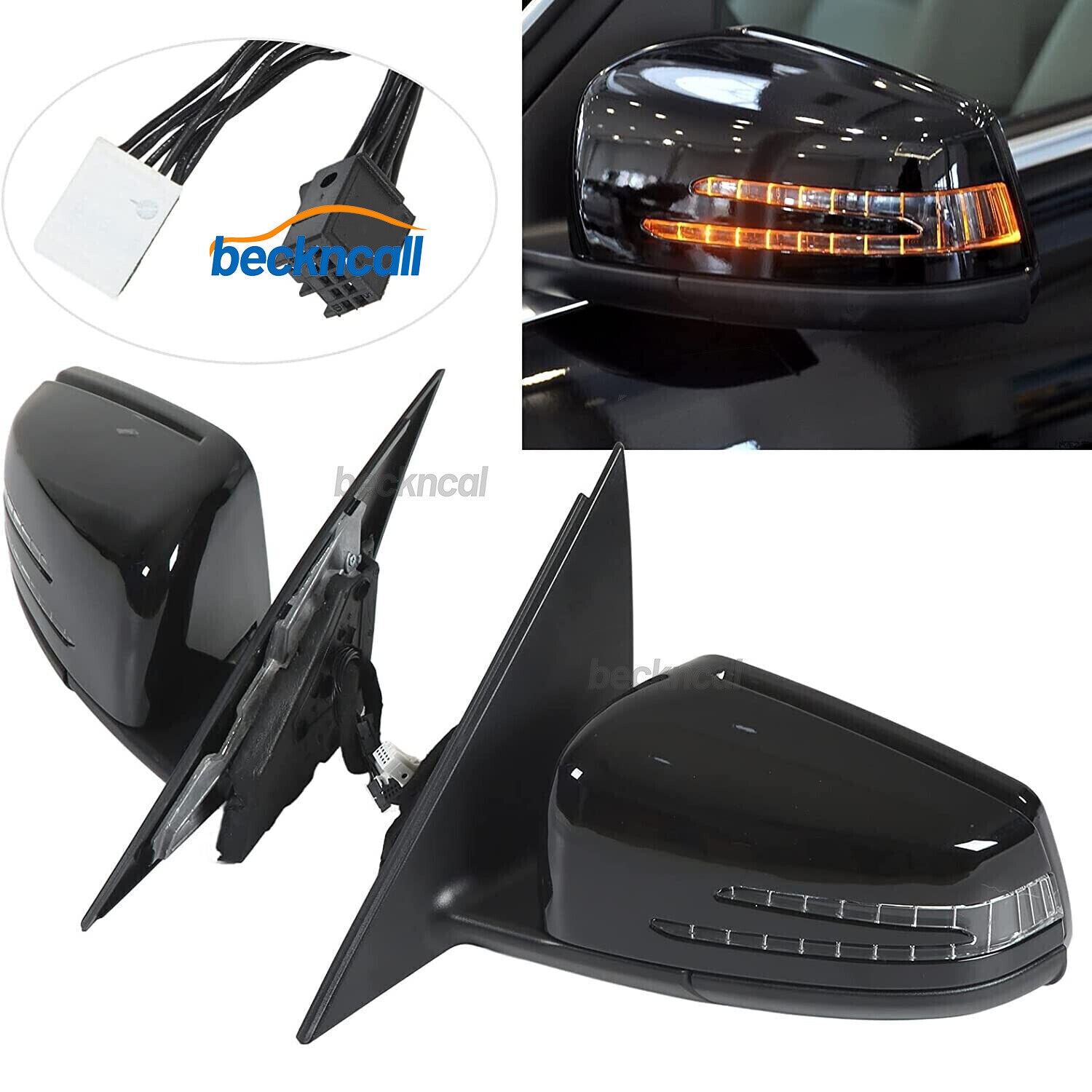 W204 Facelift Rear View Mirror for 2008-13 for Mercedes-Benz C class C200 C180 C300