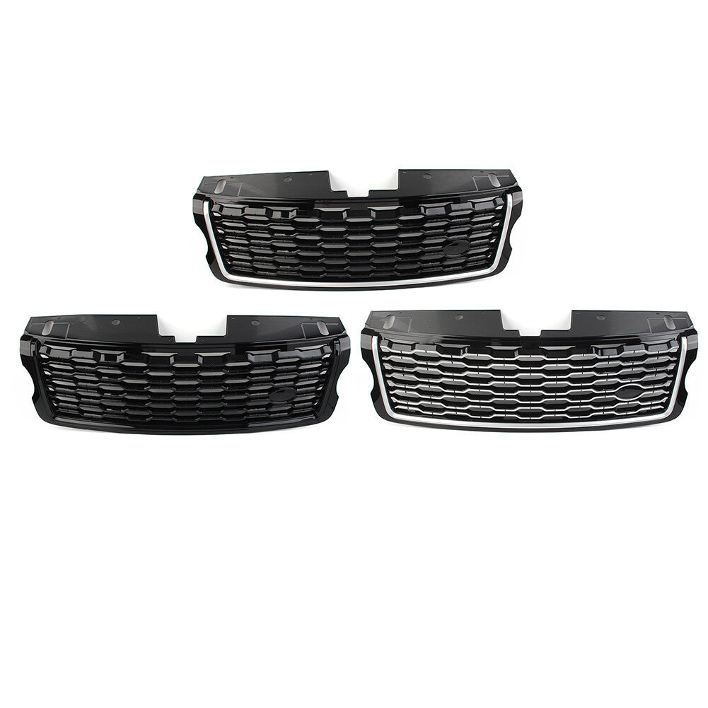 Front Bumper Upper Mesh Grille Facelift for Rover for Range Rover Vogue L405 13-2017