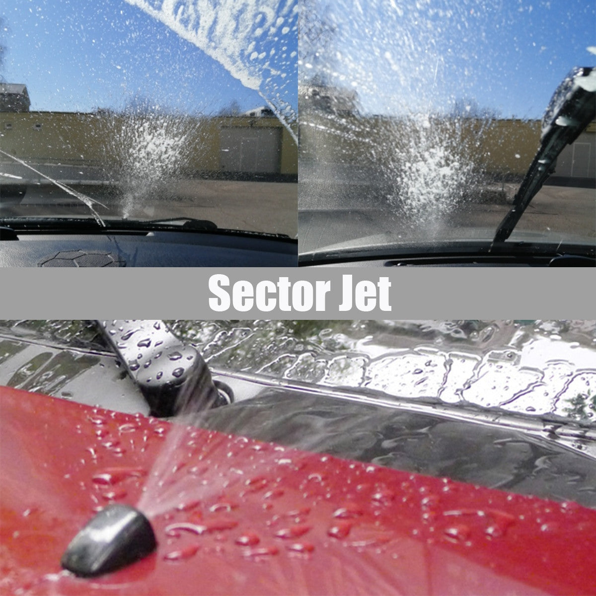 for Jeep Grand Cherokee 2011-2017 Windshield Wiper Water Washer Spray Nozzle Je