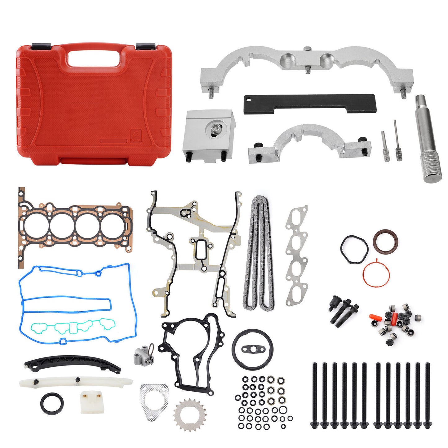 Head Gasket Bolts Timing Chain Locking Kit For 11-16 for Chevrolet for Cruze 1.4L for Buick