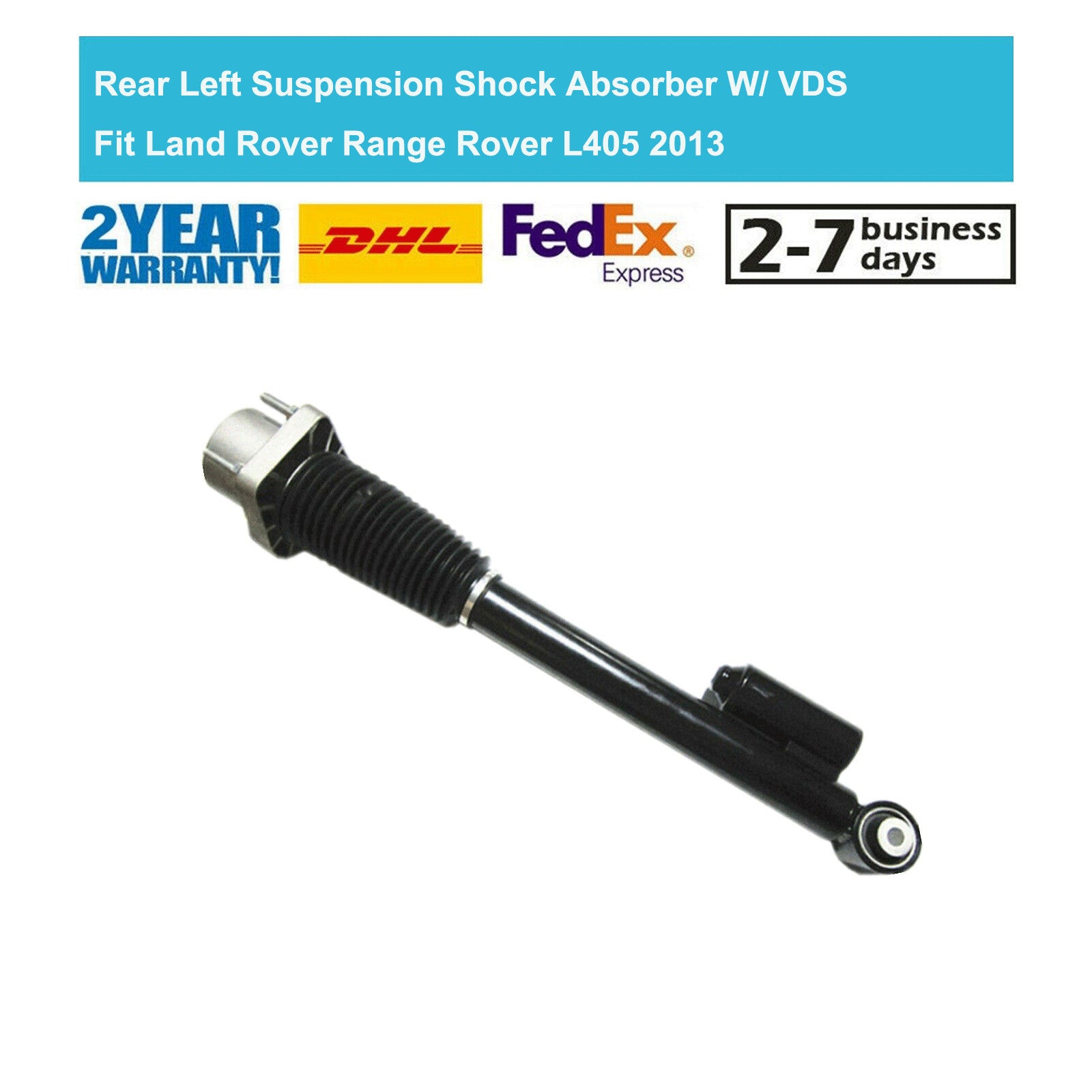 Rear Shock Absorber Gas Pressure Fit for Land Rover Range Rove IV L405 3.0 306DT