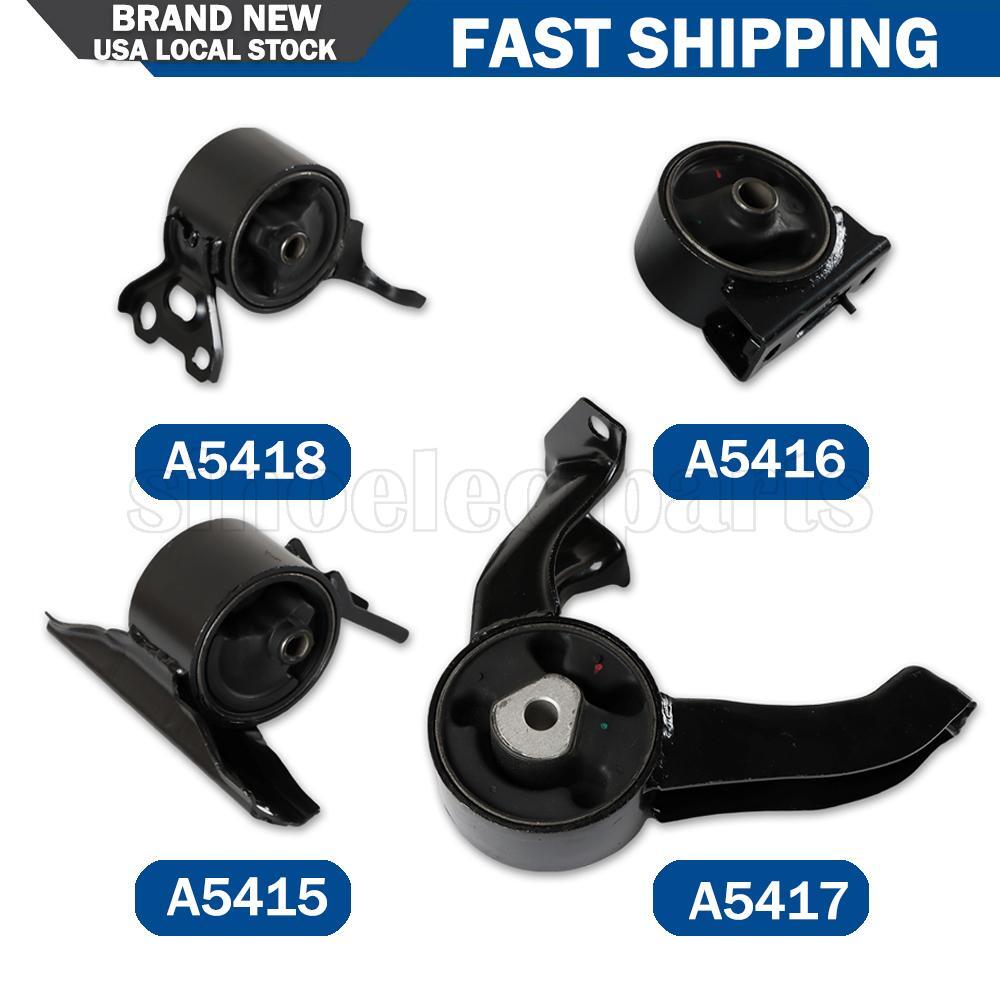 Engine Motor  Trans Mount Set 4Pcs for Jeep Compass / Patriot (MK) L4 2.4L 2.0L