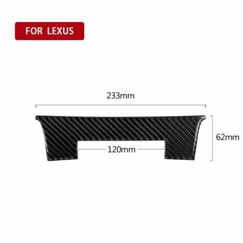Carbon Fiber Center Console Bezel for Lexus is250 300 350 2013-2019