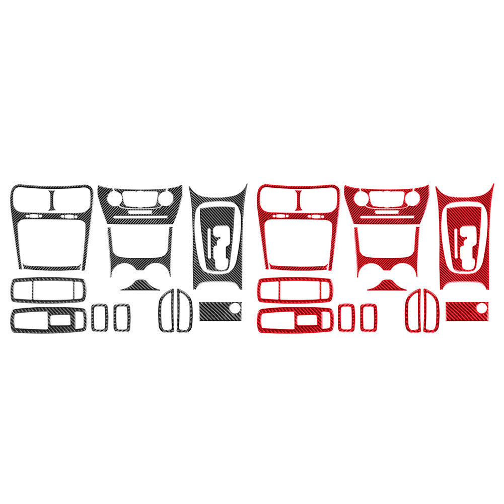 16Pcs Carbon Fiber Full Interior Kit Cover Trim for Dodge Journey 2011-2018