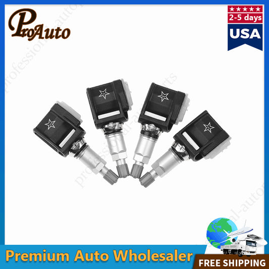 Set (4) TPMS Tire Pressure Sensor A0009052102 for Mercedes-Benz W213 E CLS-Class