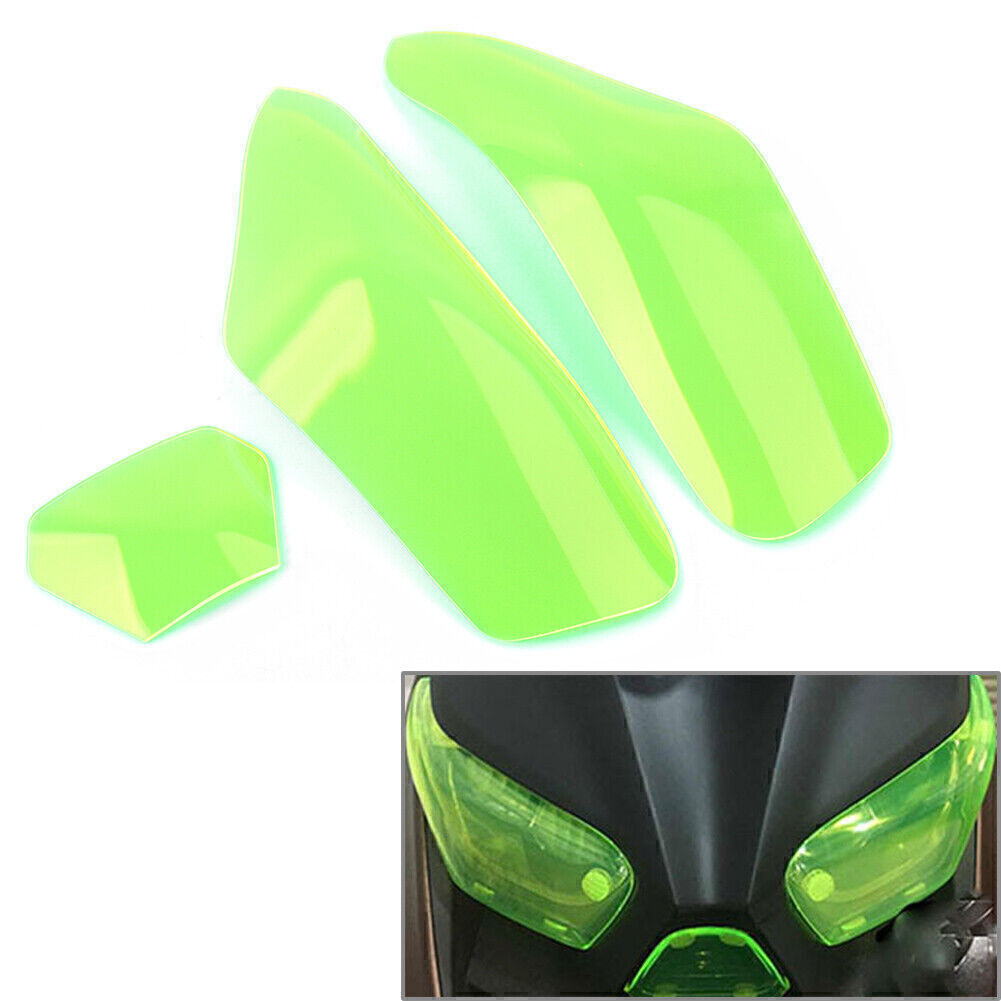 Headlight Cover Shield Lens Protector Green for YAMAHA XMAX250 XMAX300 2017-2018