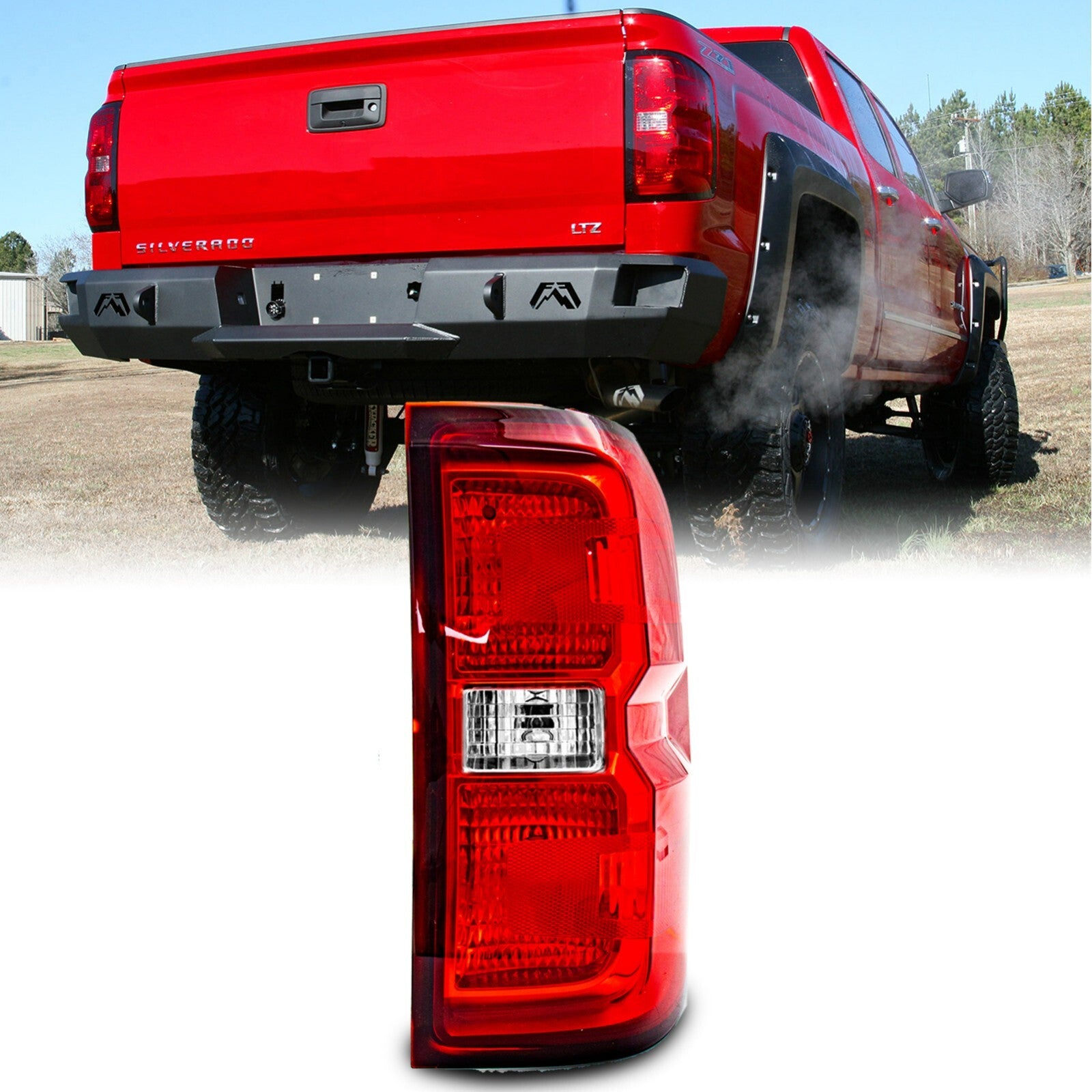 Taillights suitable for 2015-2018 for GMC for Sierra 3500 HD (OE style) right/passenger