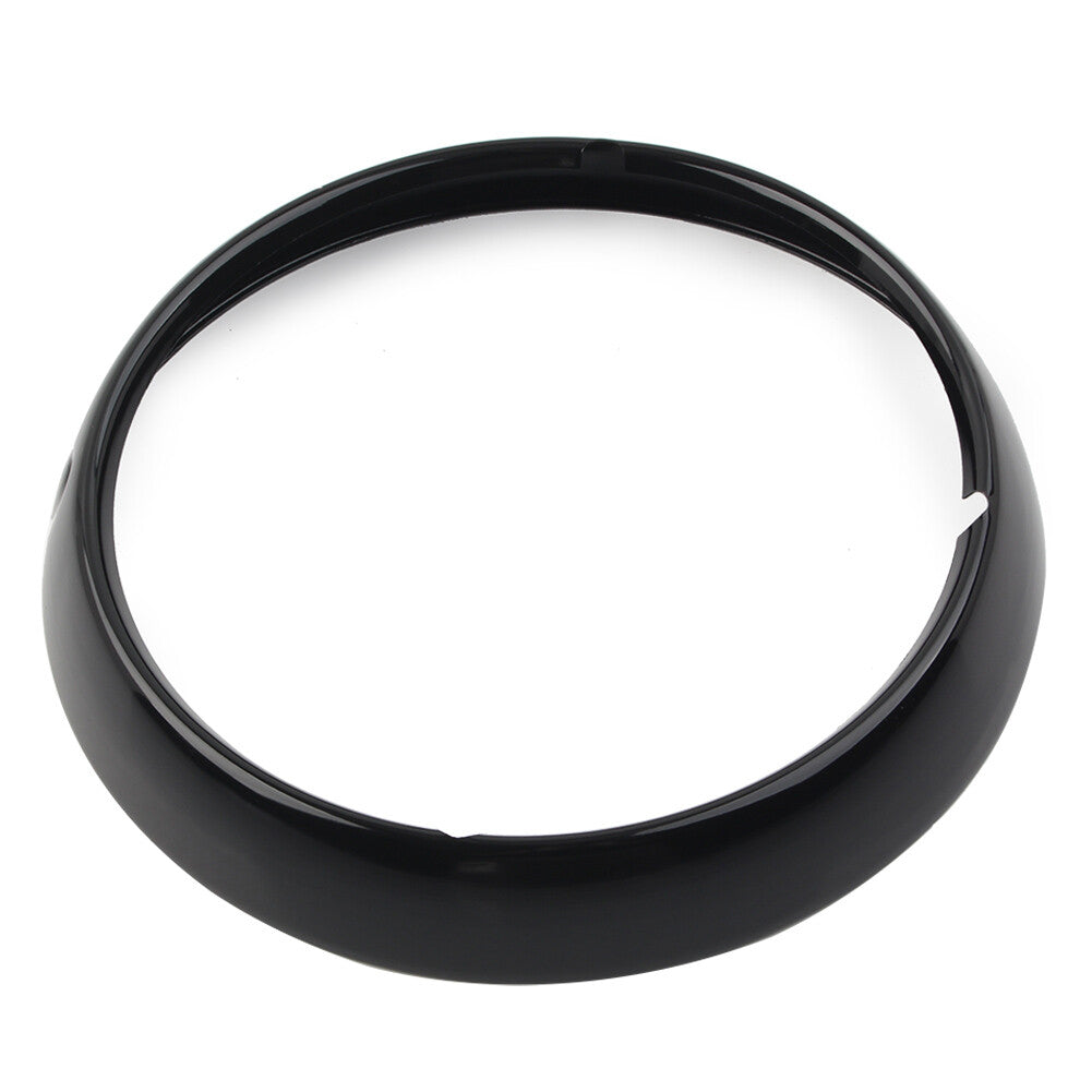 7 Headlight Trim Ring Visor Light Cover for Harley Touring Electra Street Glide