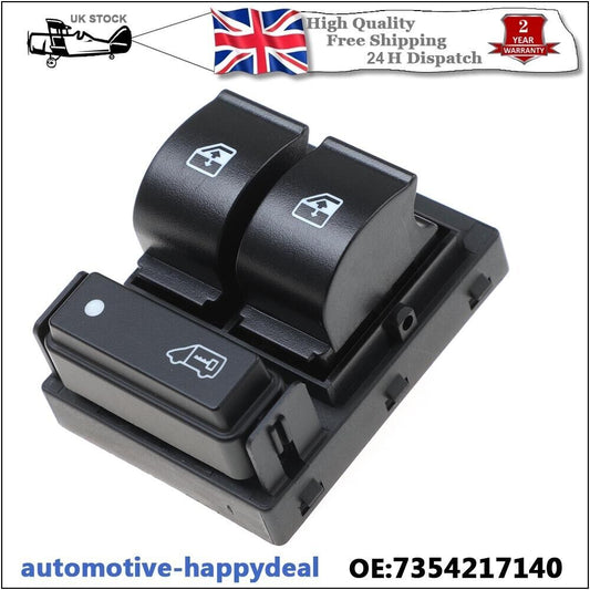 for VAUXHALL COMBO MK3 2011>> ONWARDS FRONT RIGHT ELECTRIC WINDOW SWITCH BUTTON