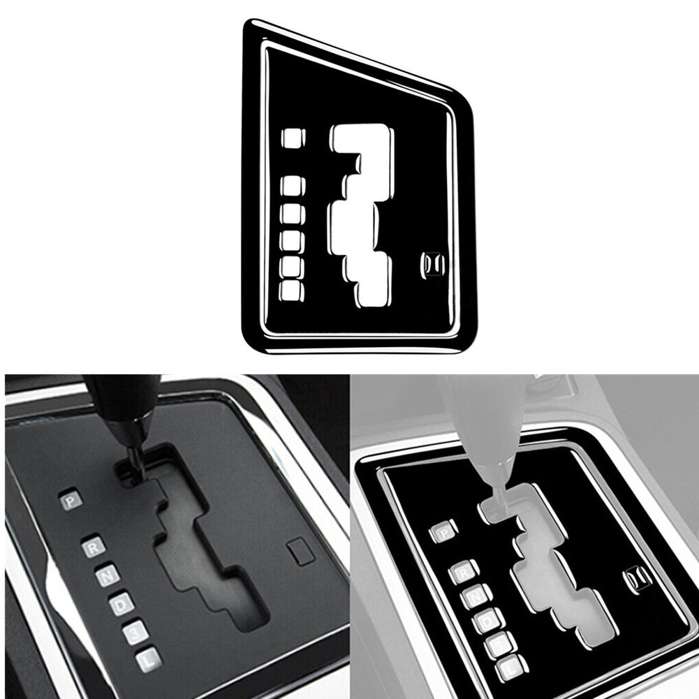 3X Piano Black Gear Shift Panel Cover Trim for Dodge for Challenger 2008-2014 TypeB