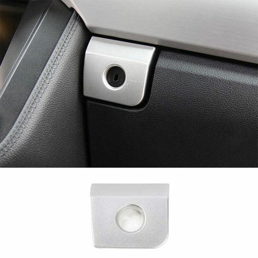 for Ford for Mustang 2015-2022 Matte Silver Front for Co -Pilot Handle Cover Trim Strip