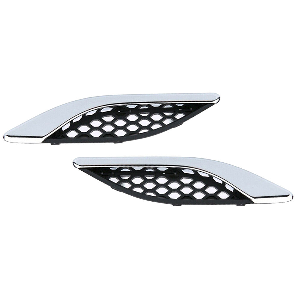 Left Right Side Lateral A/C Outlet Vent Fits 2014-2021 for Maserati for Ghibli Chrome
