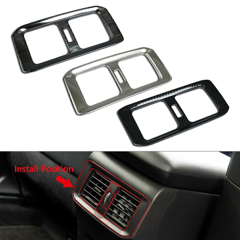 Car Rear Air Condition Vent Outlet Cover Trim for Toyota RAV4 2019 2020