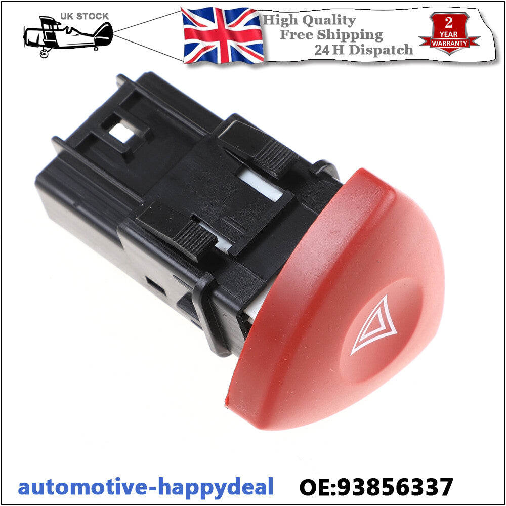 Hazard Warning Switch Button for Renault Master Trafic for Vauxhall for OPEL Vivaro