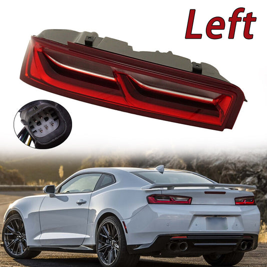 One left LED taillight is available for the driver's side of 2016-2018 for Chevrolet Camaro.