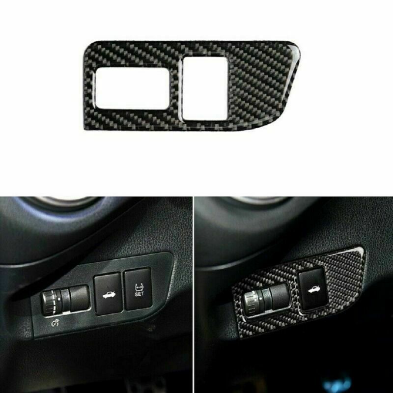9PCS Carbon Fiber Interior Trim Cover Fit for Toyota 86 2013-2017
