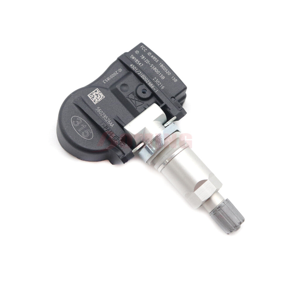 4-piece TPMS 56029526AA tire pressure monitor sensors for Dodge , for Jeep , and for Chrysler vehicles, 315MHz.