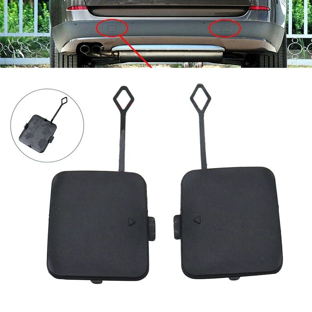 1 Pair Rear Bumper Tow Hook Cover For X3 F25 2011 2012 2013 51127272415