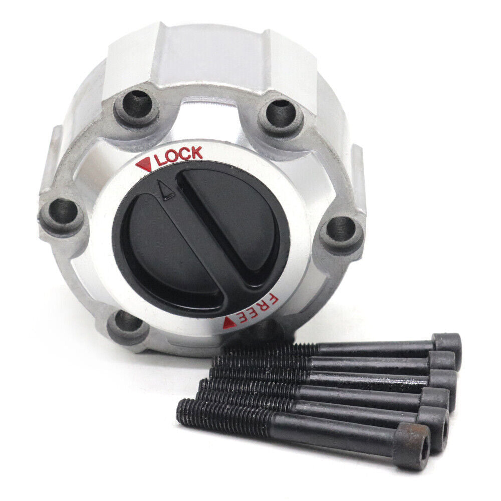1xWheel Manual Lock Hub Cap 28 Spline/Tooth for Nissan Pickup 40250-2S610