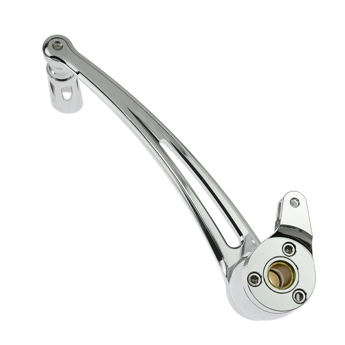 Brake Arm with Pedal Chrome Fit for Harley Touring Road King Glide Trike 1997-07