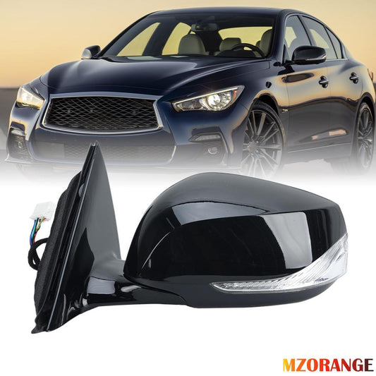 F¨¹r for Infiniti Q50 2014-2021 Au?enspiegel R¨¹ckspiegel Spiegel Links 963014HB0A