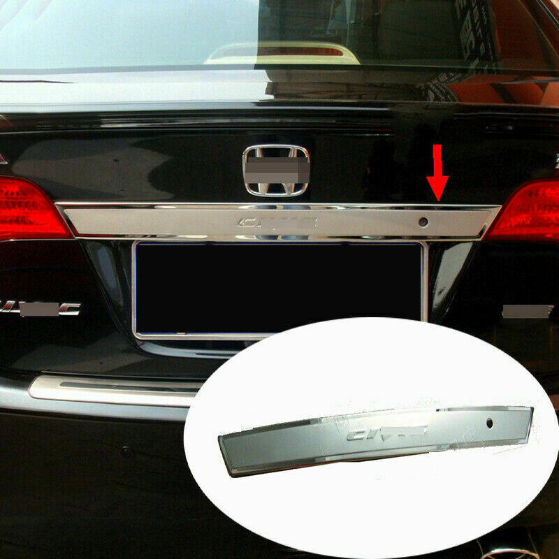 Chrome Tailgate Trunk Hatch Lower Moulding Cover Trim for Honda for Civic 2006-2011