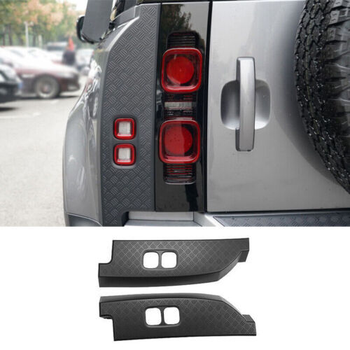 Rear Tail Light Protection Board for Land Rover for Defender Matte Black 2020-2023