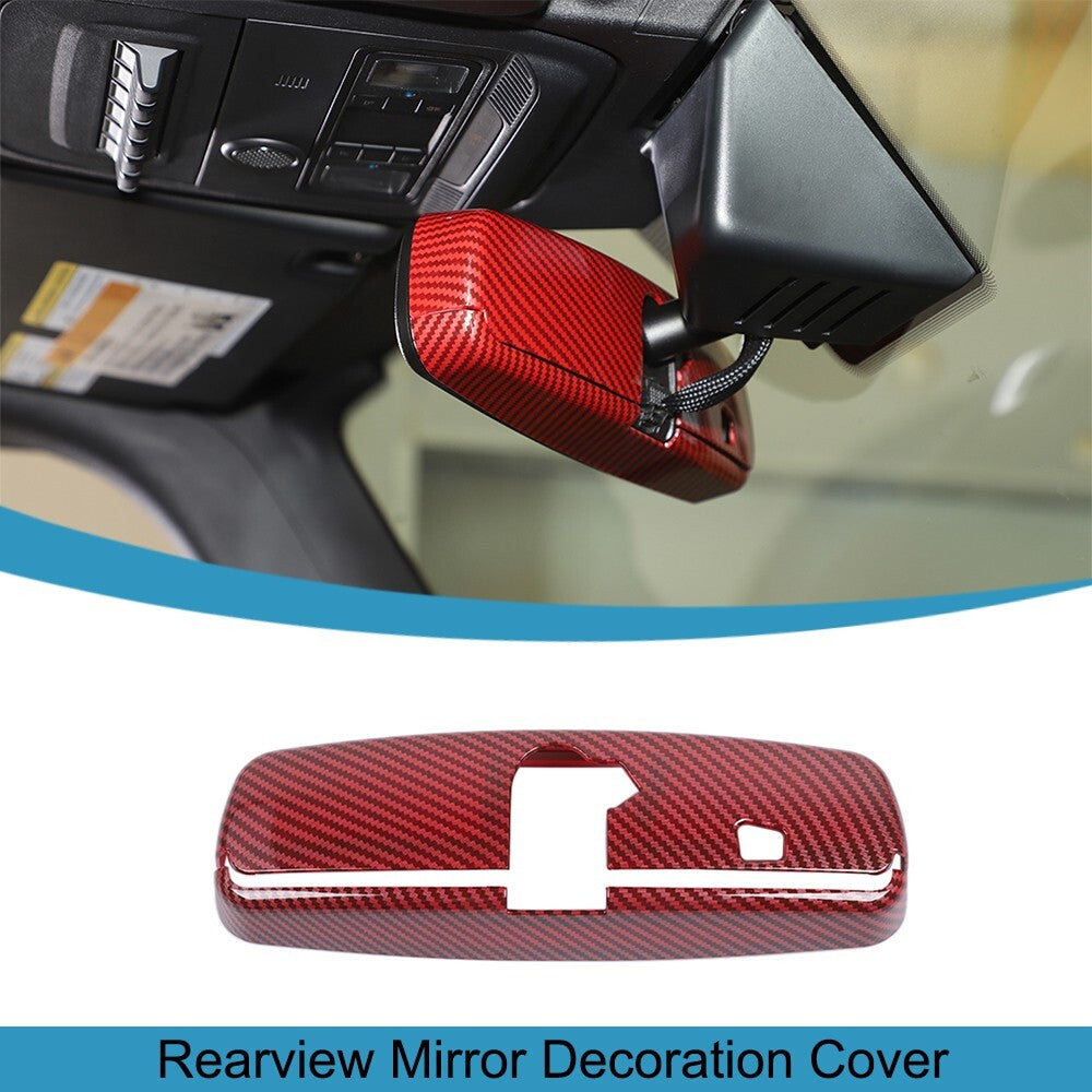 Inner Rearview Mirror Shell Cover Trim for Ford for Mustang 2015-2023 Accessories