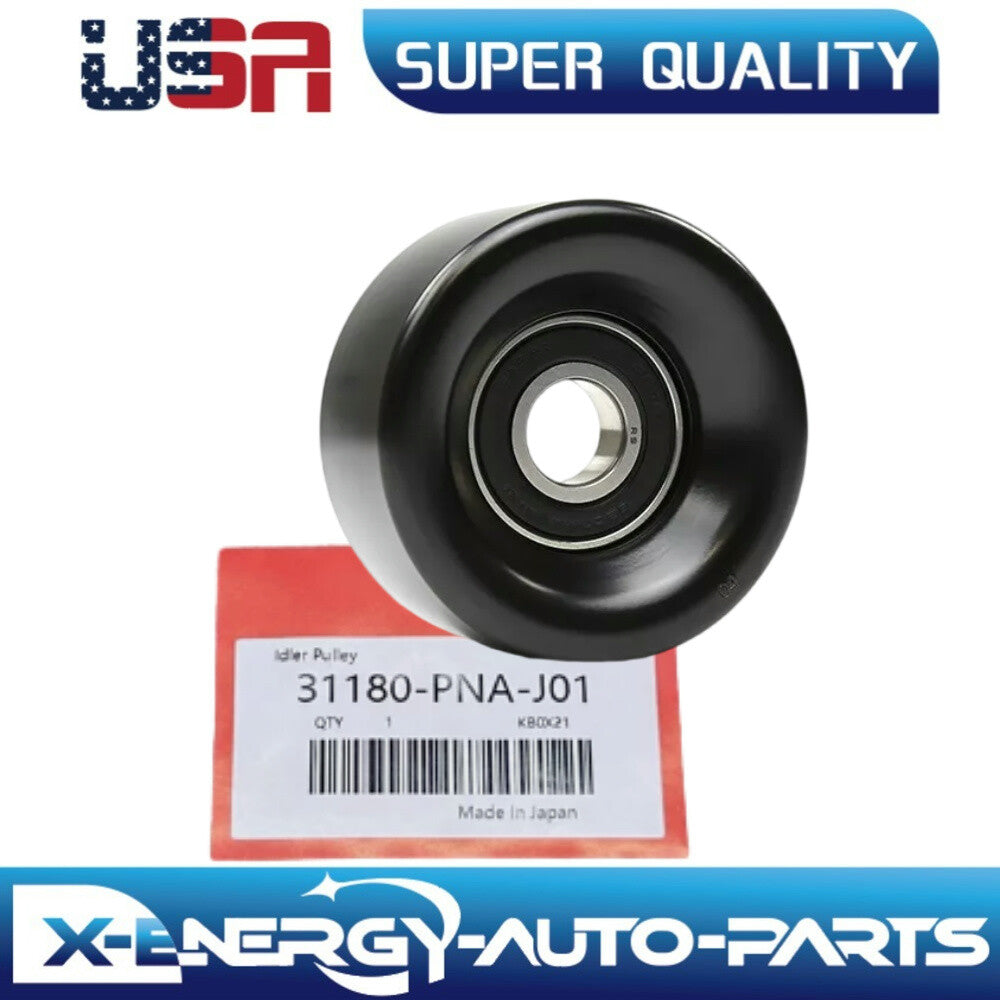 NEW Serpentine Idler Pulley for Honda for Acura 31180-PNA-J01