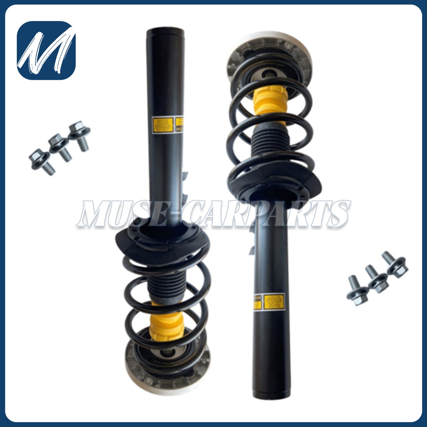 Full front and rear shock absorber strut assembly with CVD Active for Range Rover Velar L560 17-21