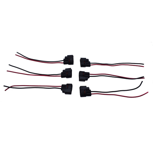 6-Piece Ignition Coil Harness Tail Connector for Chrysler for Dodge for Plymouth