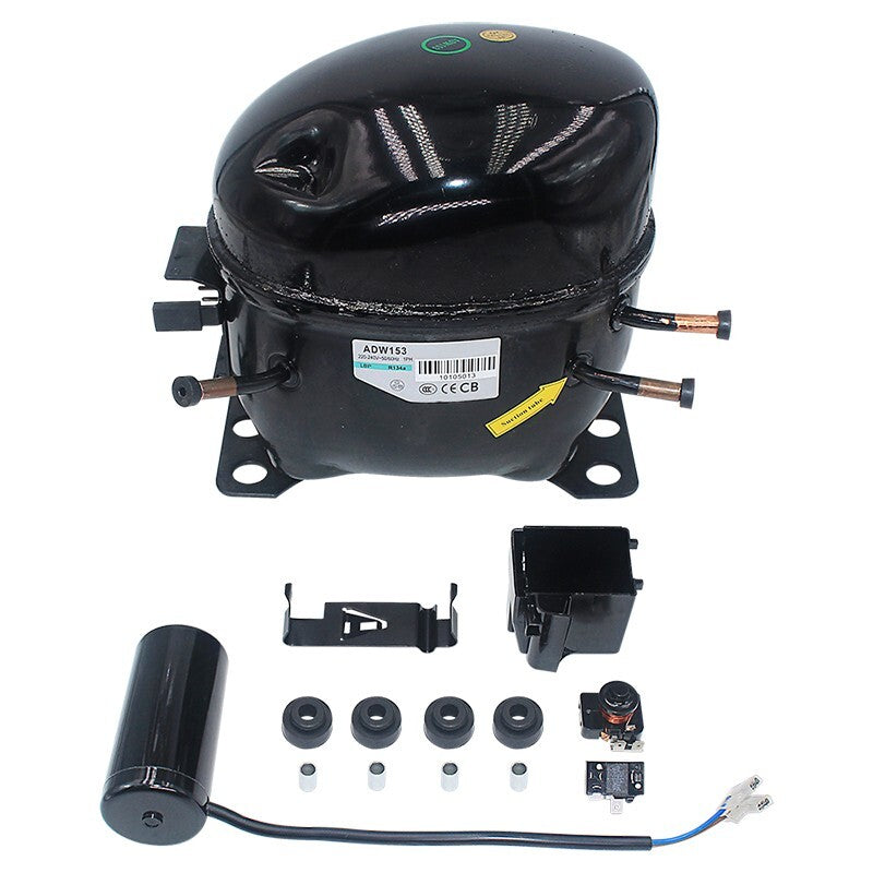 220V 240V Car Refrigeration Air Compressor R134a Fridge Freezer Marine Solar