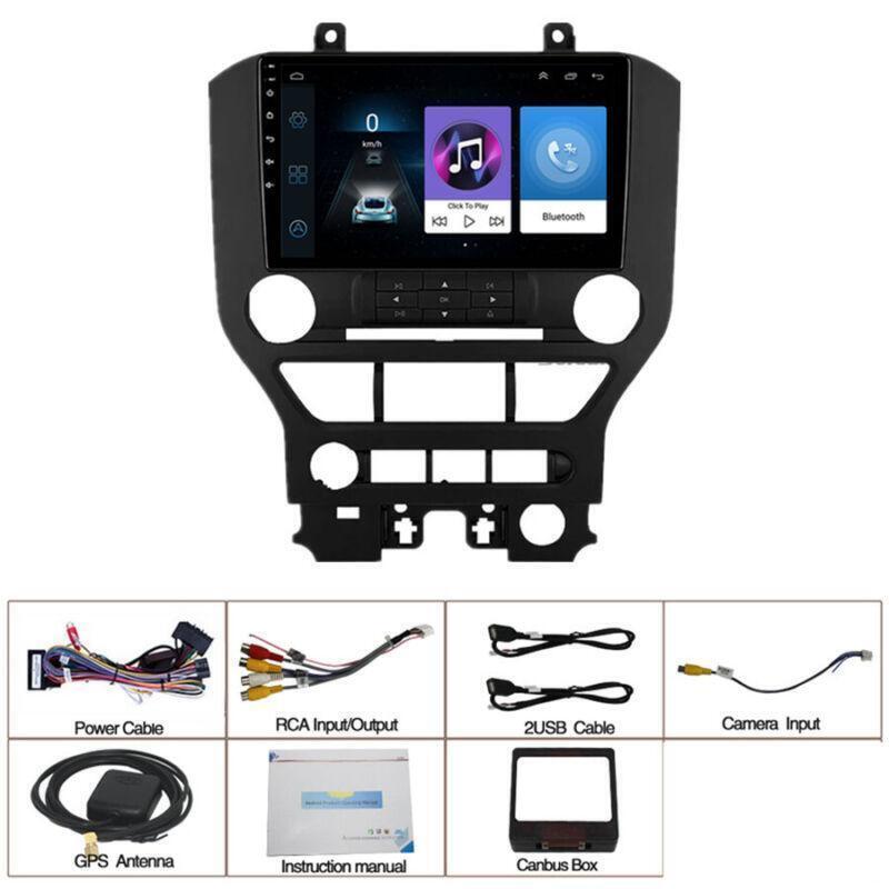 9 Screen Android 11.0 Radio For 2015-2021 for FORD for Mustang F1 Model GPS w/ Carplay