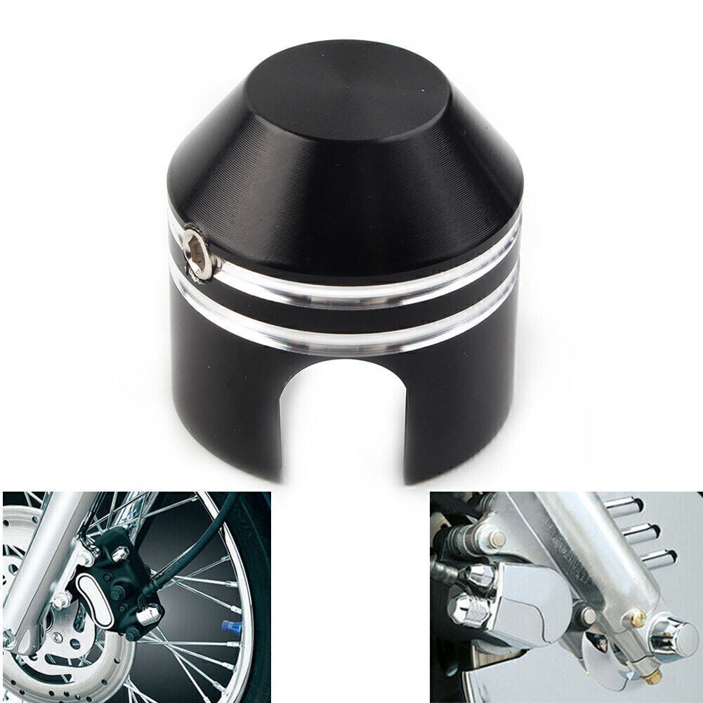Aluminum Banjo Bolt Cover for Harley Street Glide FLHXXX Road King BlackWhite