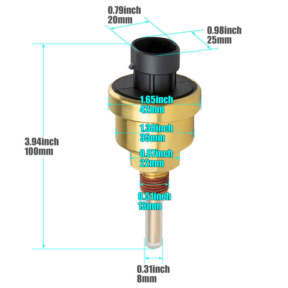 4903489 Coolant Fluid Level Sensor fit for Kenworth K100 T2000 T300 T600 T660