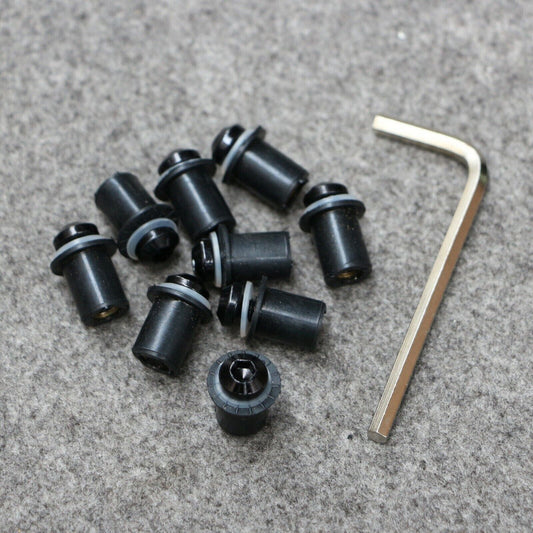 10PCS Windscreen Windshield Bolt Screw Kit Fit for DUCATI 696/796/1100 V4 V4R/S