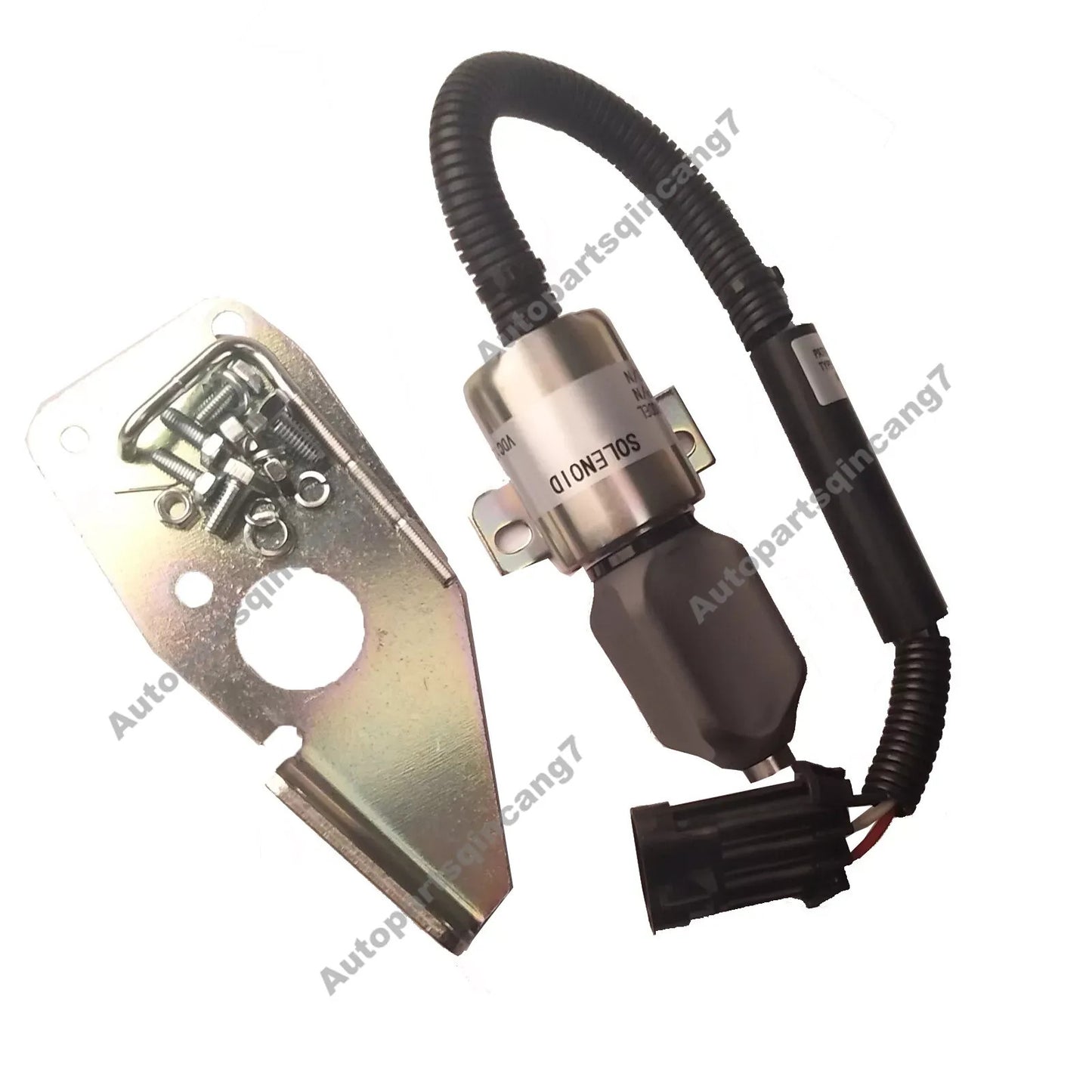 12V Stop Solenoid RM59184630 for Volvo Smooth Drum Roller DD14 DD15 DD16