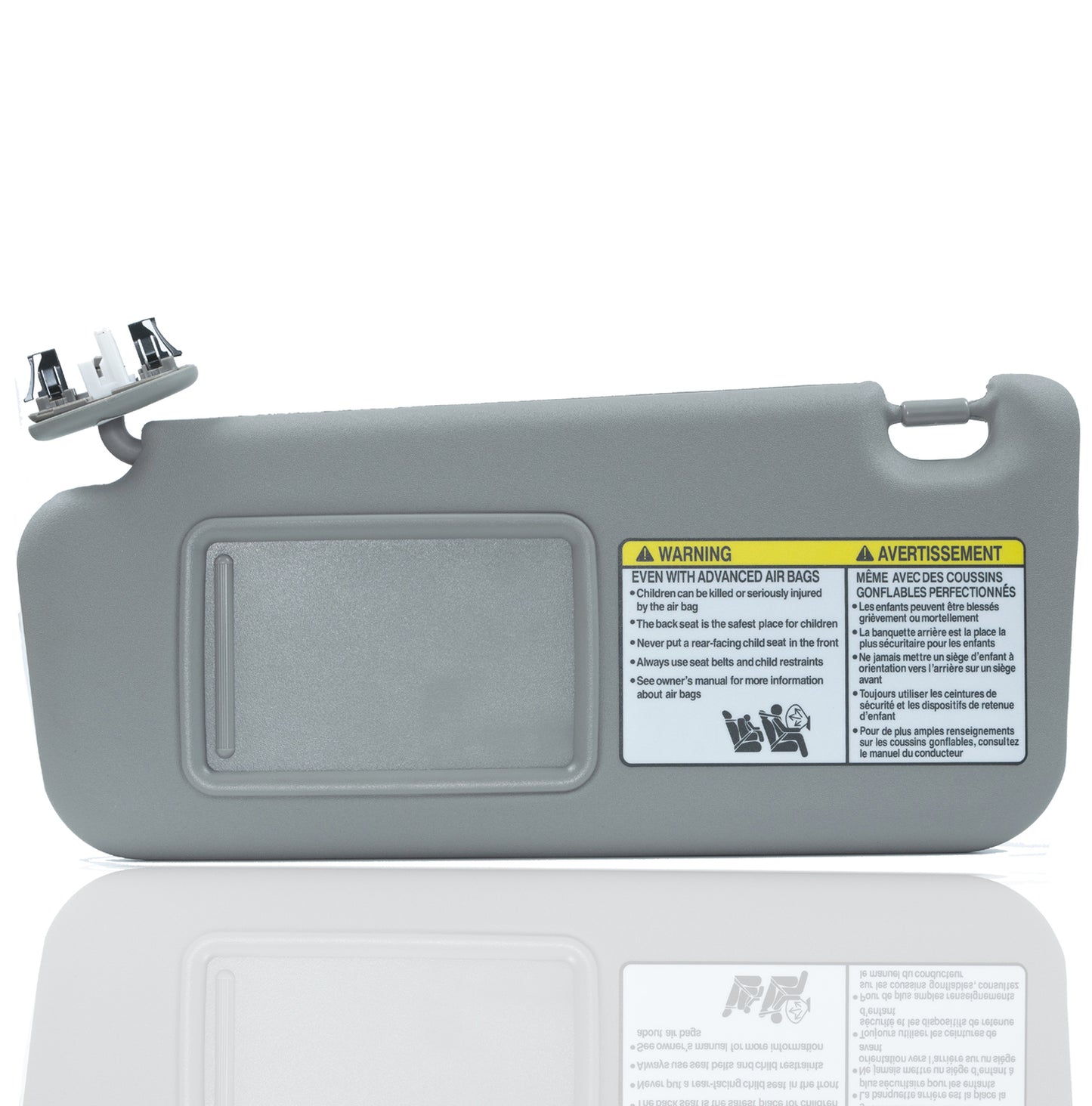 OE STYLE Driver Side Sun Visor ForToyota RAV4 2006~12 Left Gray Shade Shield ??